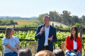 Entre Ríos: en campaña, Bahl presentó su plan industrial para la provincia