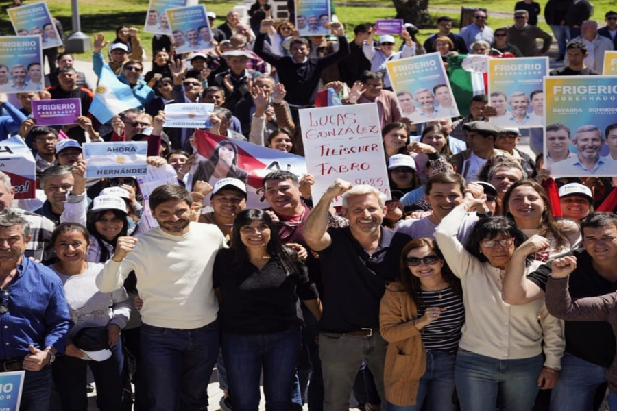Frigerio cierra con más apoyo nacional y de gobernadores