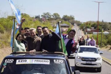 El vice de Bullrich vino a respaldar a Frigerio