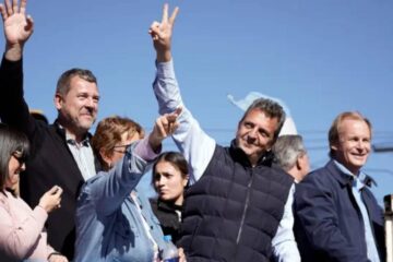 Sergio Massa polariza con Rogelio Frigerio en su visita a Entre Ríos