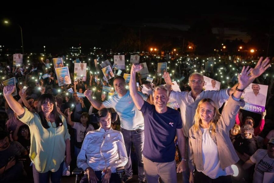 Frigerio continúa mostrando respaldo nacional