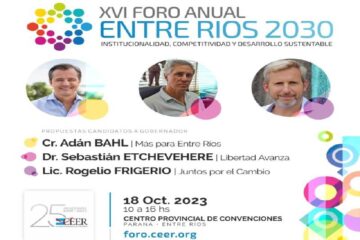 Bahl, Frigerio y Etchevehere disertarán ante empresarios