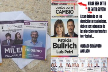 Parece que el único voto seguro será el del cuarto oscuro