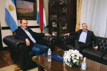 Bordet y Frigerio iniciaron ayer transición