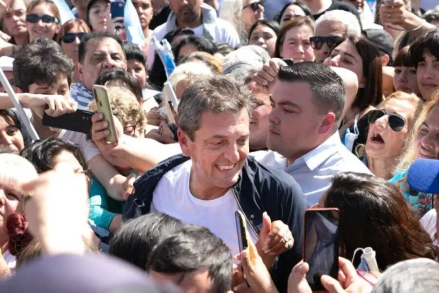 (Mención a Bahillo) Sergio Massa en Córdoba: a la caza de los votos con promesas de Sube, biocombustibles y lechería