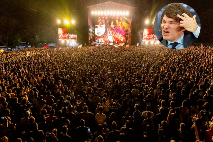 Desde Entre Ríos la banda del Indio Solari contra Milei