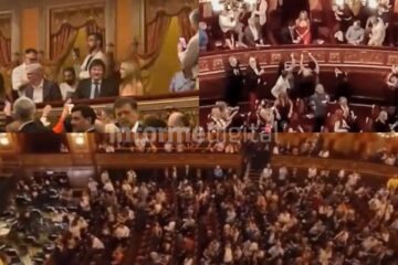 Milei también repudiado en la meca del Teatro nacional