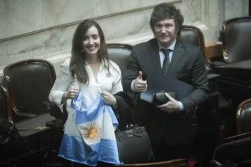 Los entrerrianos en la proclamación de la fórmula presidencial