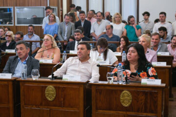 Gesto del PJ con Frigerio para la refacción de las escuelas