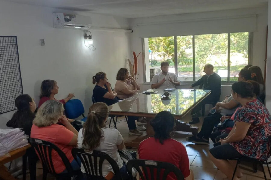 El área de Juventudes se reunió con la Promo 25