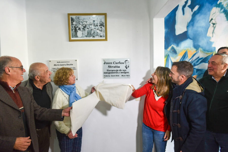 Multipartidario homenaje a Juan Carlos Stratta