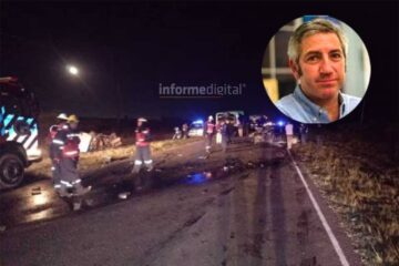 Choque fatal involucra a funcionario provincial