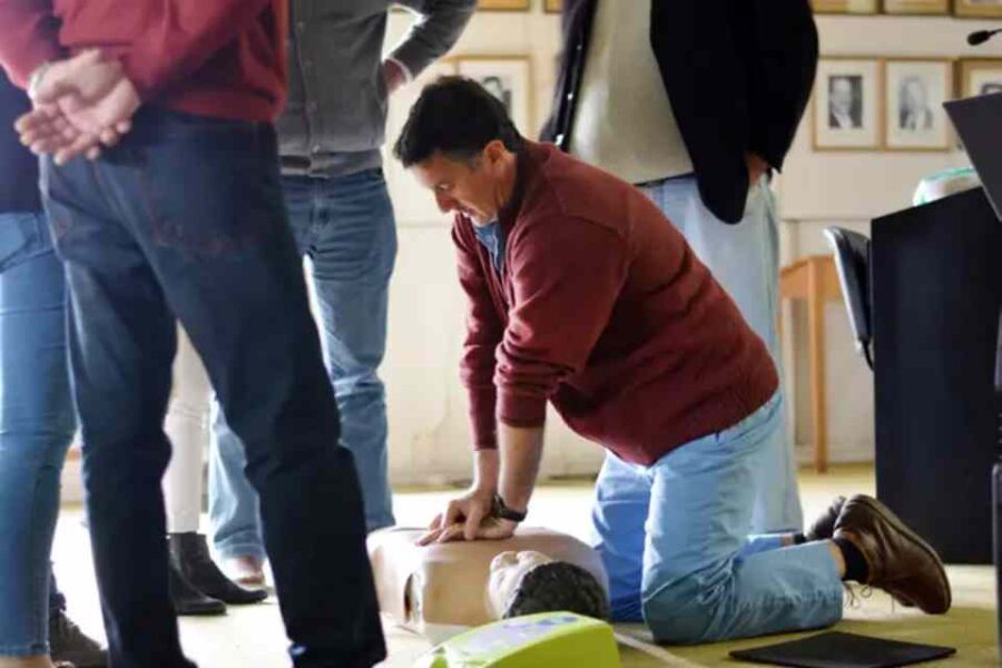 Se registraron más de 50 talleres de RCP en Concepción del Uruguay