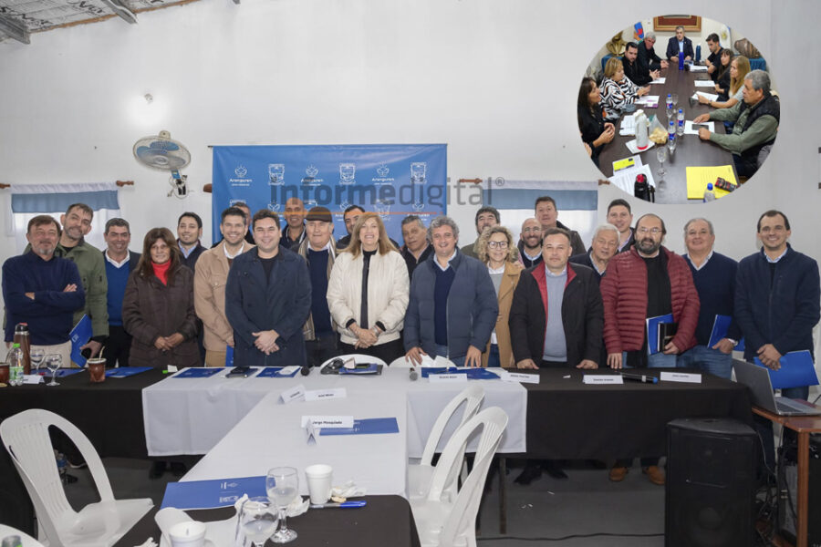 Hay fecha para el Congreso Partidario, pero antes se reunieron los intendentes