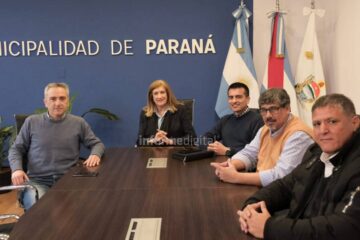 La intendenta Rosario Romero recibió a Andrés Larroque