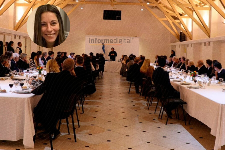 Dudas en medios nacionales sobre la presencia de diputada entrerriana en el asado de Milei
