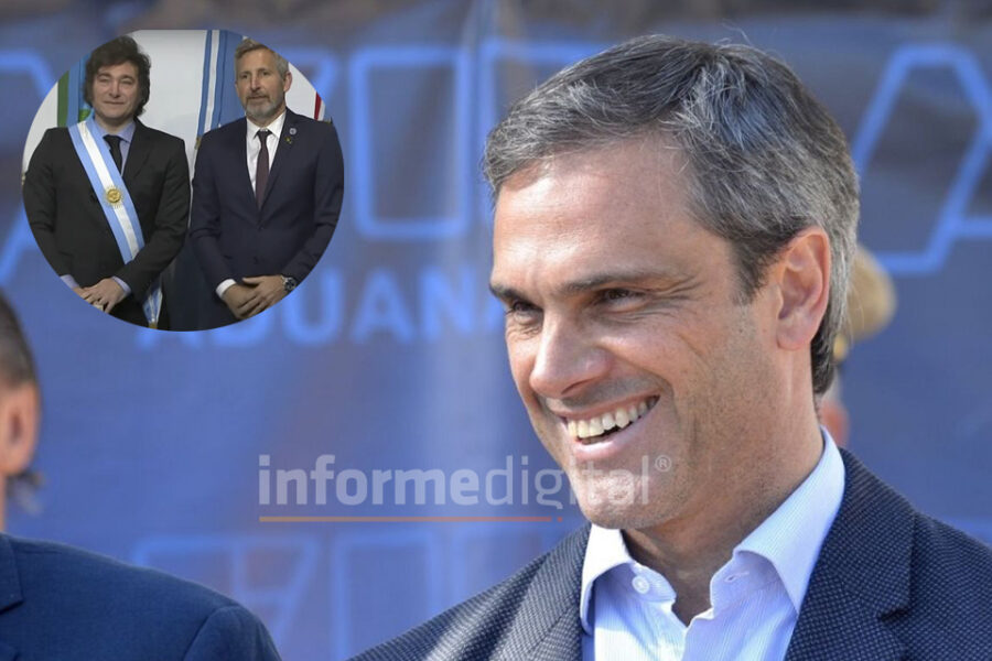 Michel también elogió a Frigerio