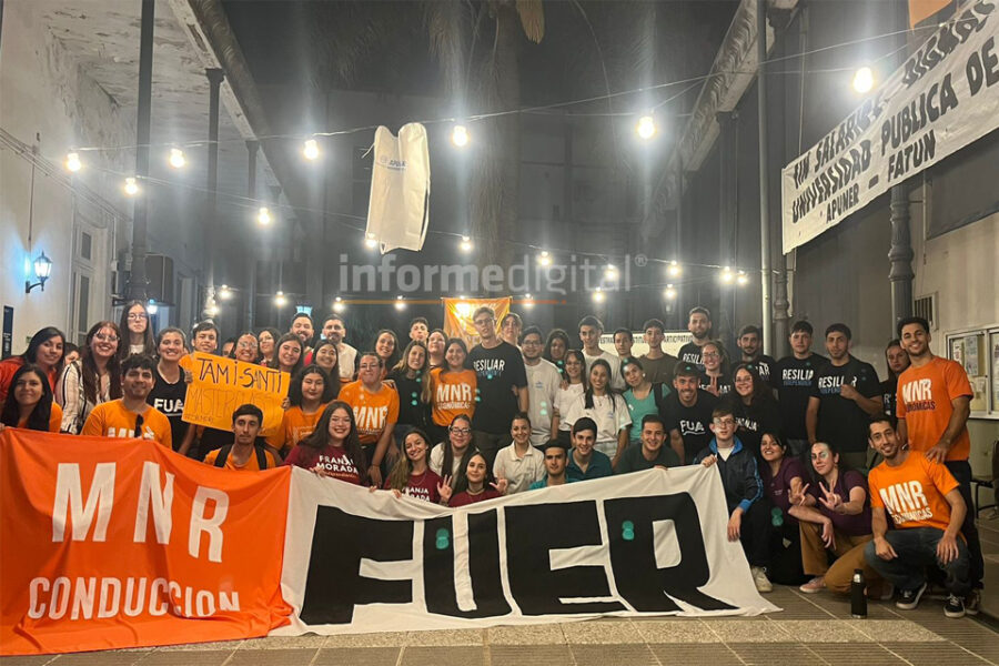 El MNR quedó por primera vez al frente de la FUER