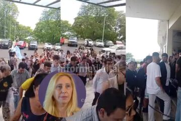 El escrache en la visita de Karina Milei fue de los propios libertarios