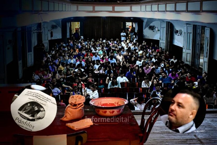 Mesquida destacó la presentación de la obra teatral “Pánfilos”