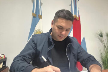 Bastián anunció la continuidad del Plan Municipal de Pavimentación Urbana