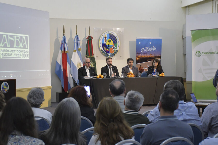 Concordia ya es oficialmente la novena ciudad de la ruta argentina de Art Nouveau
