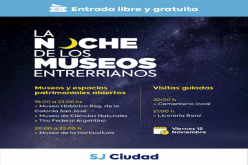 San José celebra “La noche de los museos entrerrianos”