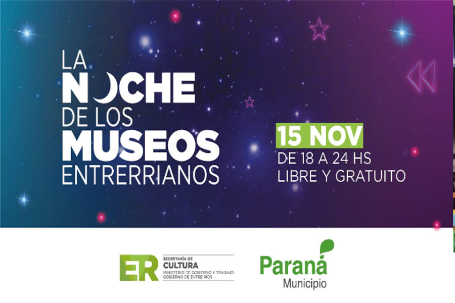 La Municipalidad de Paraná se suma a La Noche de los Museos Entrerrianos