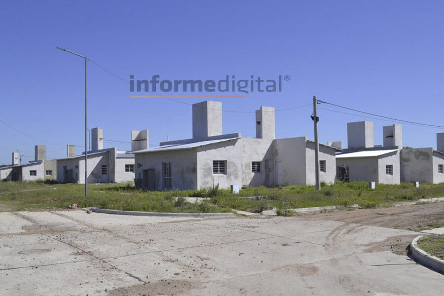 Avance en viviendas con fondos nacionales y provinciales