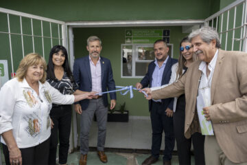 El gobernador dejó inaugurado un centro de salud en San Benito