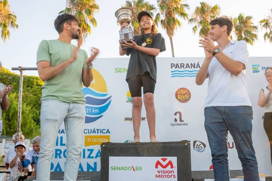 Con gran convocatoria se realizó el sábado la maratón acuática Villa Urquiza-Paraná*