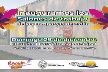 Inauguración de los Salones de Trabaja de las Comparsas de Estilo