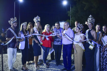 Se inauguraron los salones de trabajo de las comparsas de estilo