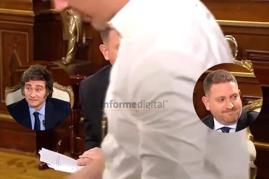 Milei salió a desvincularse del escándalo y filtran otro con la entrevista