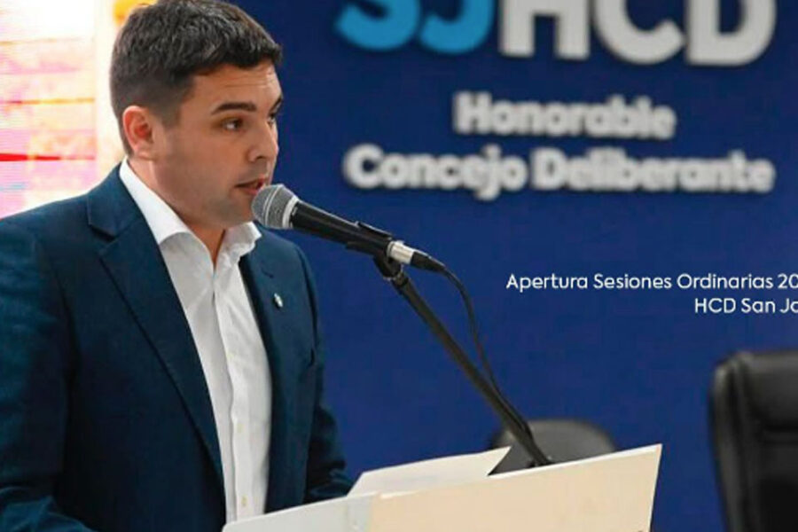 El intendente Gustavo Bastian inauguró el período de Sesiones Ordinarias del Honorable Concejo Deliberante de San José