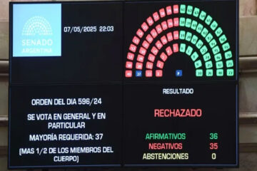 (Mención a senadores entrerrianos) Ficha limpia se cayó en el Congreso: cómo votó cada senador