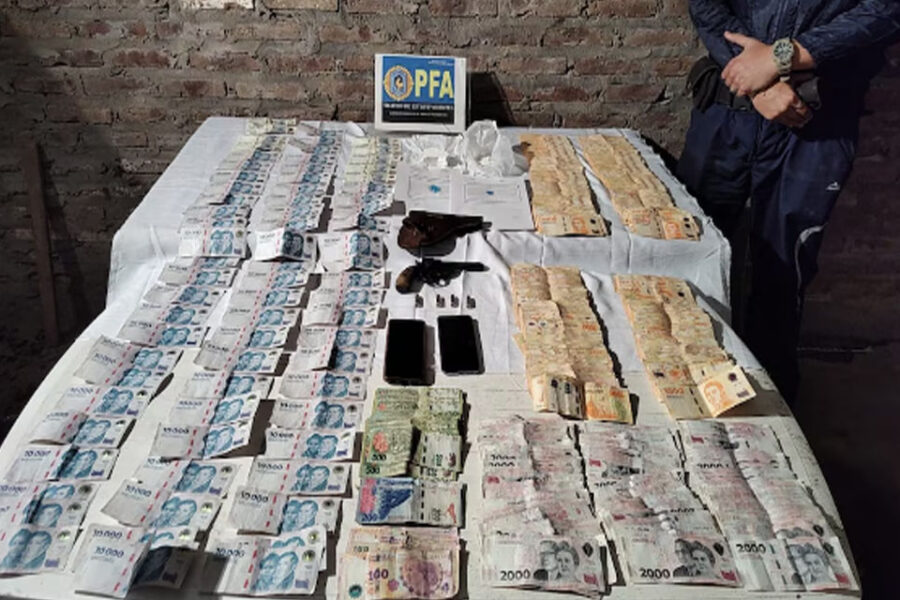 (Mención a Entre Ríos) Desarticularon una banda narco en Córdoba que lavaba dinero a través de casas de cambio